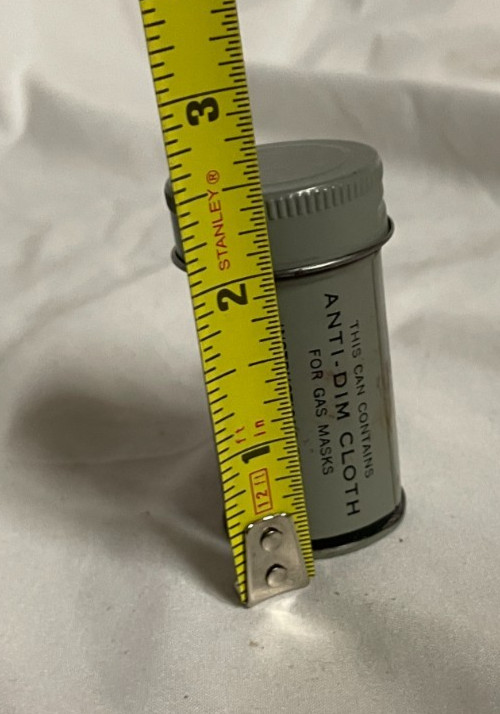 US ARMY GAS MASK CARRY BAG INSERT ANTI-DIM CLOTH