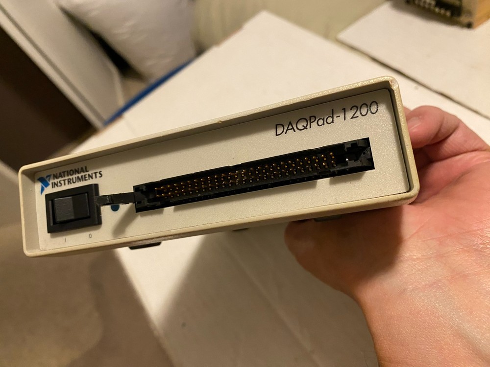 Pre-owned National Instruments DAQPad-1200 Data Acquisition & Control untested