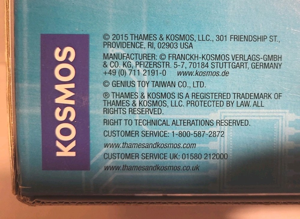 NEW SEALED Robotics Smart Machine Experiment Kit Thames & Kosmos Construct Robot