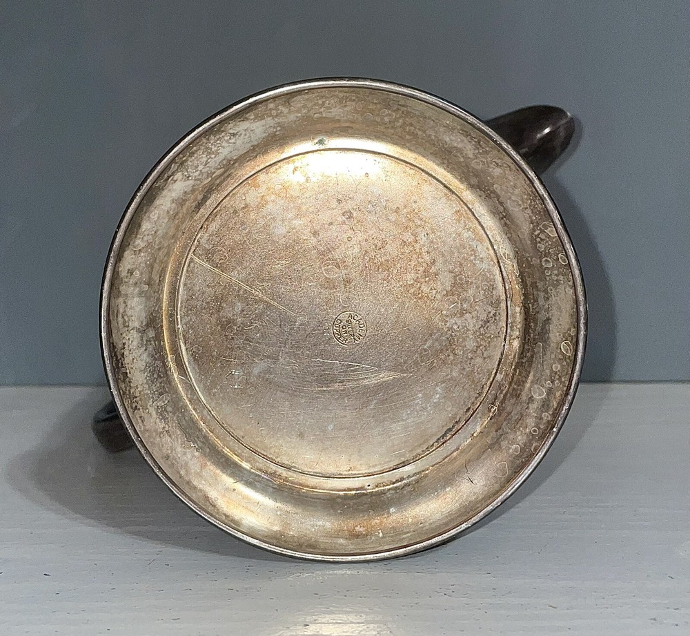 Vtg Academy Silverplate Pitcher 6.5