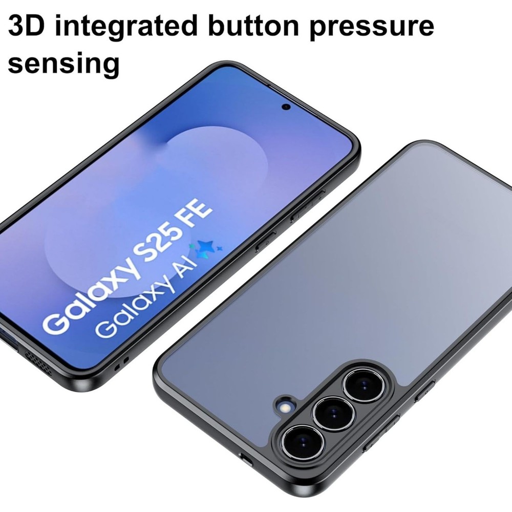Case & Screen Protector for Samsung Galaxy S25 FE PC Material Scratch Resistant