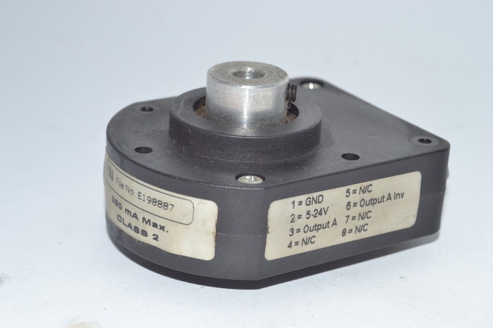 HOHNER AUTOMATION 0701-0102-0008 ENCODER, 380 mA Class 2 E198887