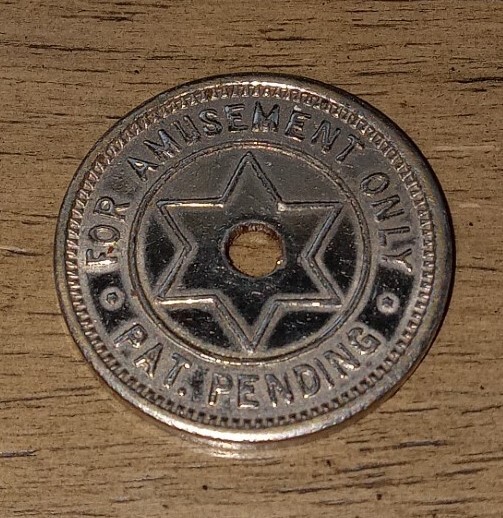 MACA 5 cent slot token