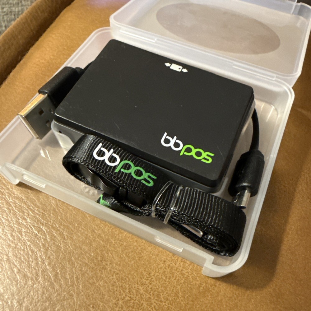 BBPOS Chipper 2X BT Mobile Card Reader Black CHB22 Bluetooth POS with Case+