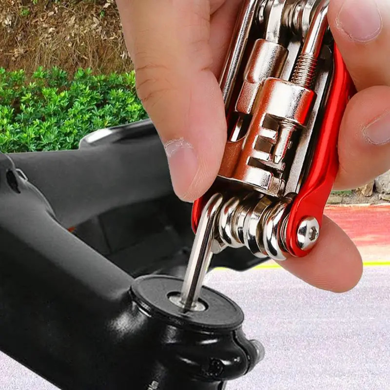 Folding Hex Socket Tool Set Compact Combination Premium High Strength 6 in 1