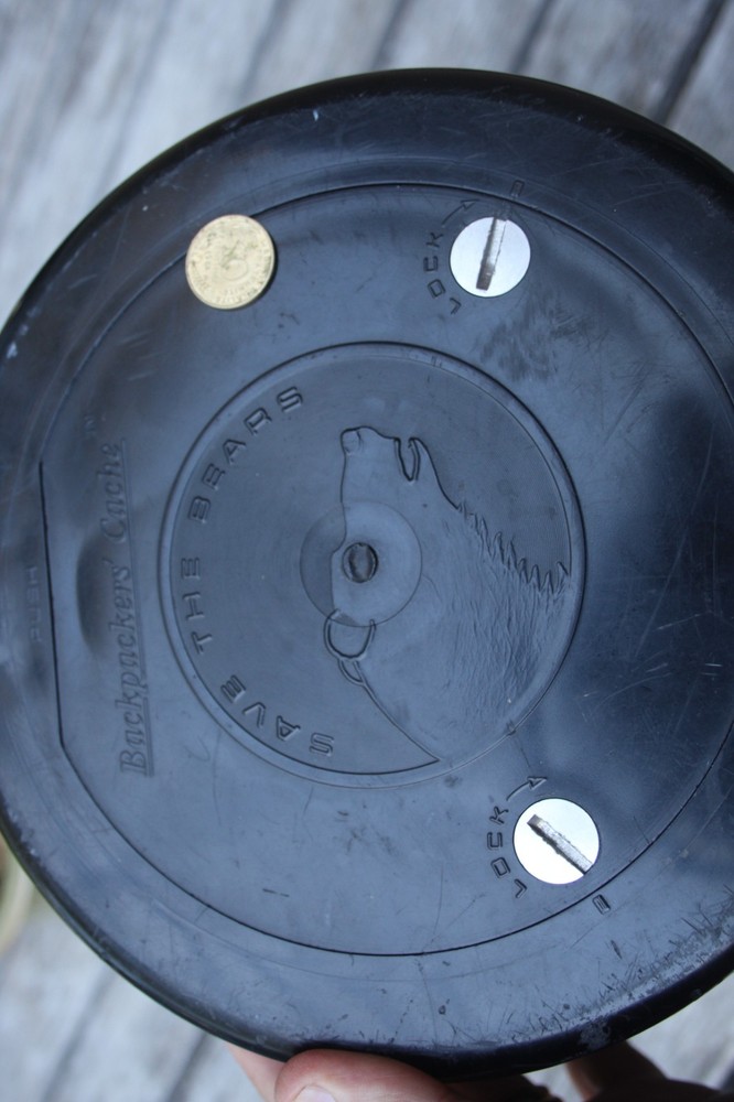 GARCIA BACKPACKER'S CACHE BEAR PROOF CANISTER CAMPING FOOD STORAGE