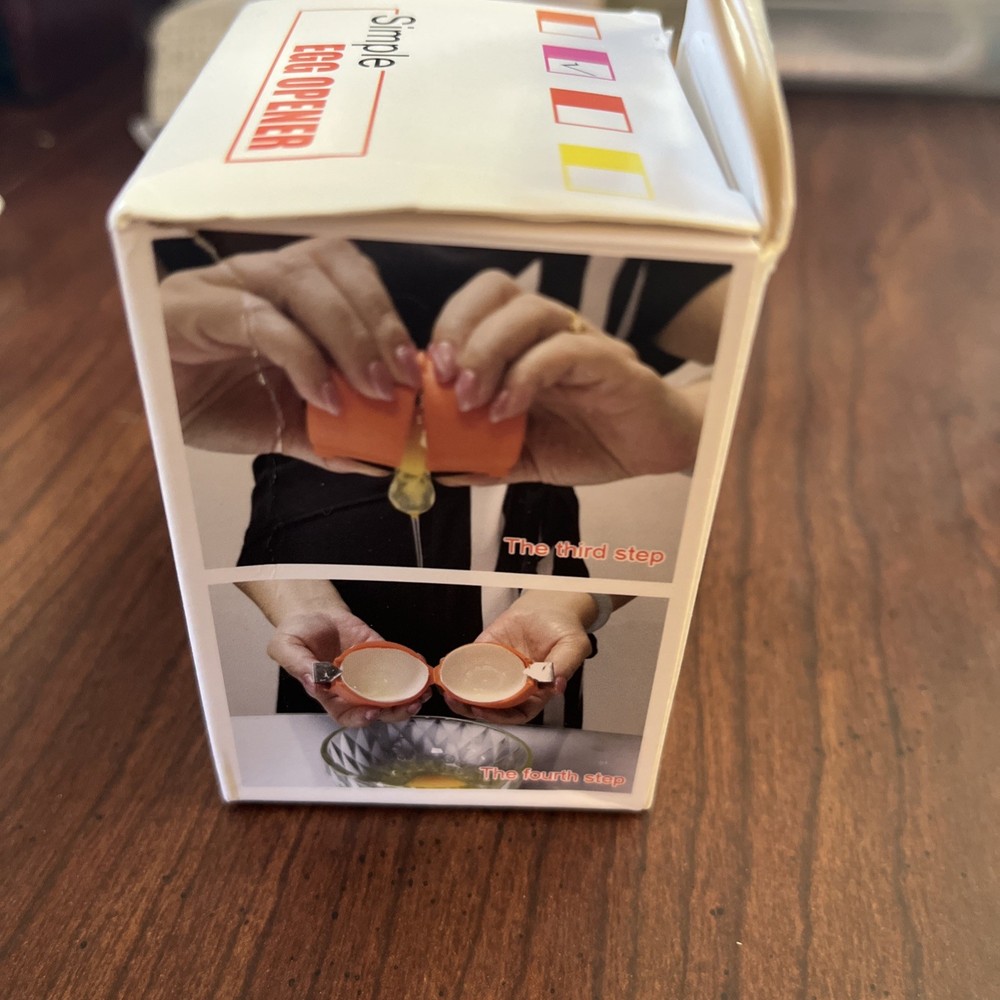 Egg Cracker Tool Egg Breaker Manual Shell Separator Opener Kitchen Tools