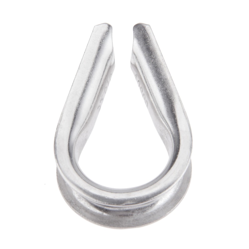 1Pc 1/2"Boat Wire Thimble Rigging Rope Terminating Cable Line Orgniser Hardware