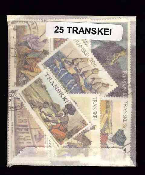 Transkei 25 Different Stamps