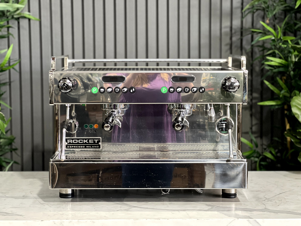 ROCKET BOXER 2 GROUP ESPRESSO COFFEE MACHINE COFFEE MAKER RESTAURANT CAFE LATTE