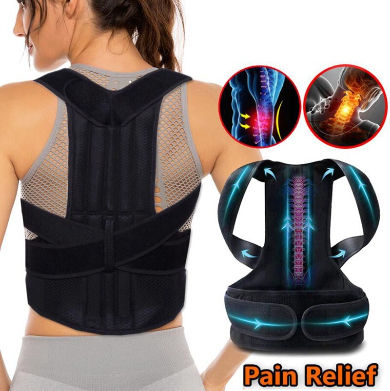 Adjustable TrueFit Posture Corrector For Support Belt Bear Back Corset FREE SHIP