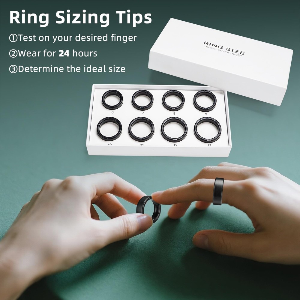 Smart Ring Sizing Kit, Sizer First Before You Buy, 6-13, Sizers