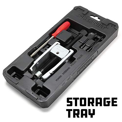 Power Steering Pulley Puller Tool, Heavy Duty Puller with 4 Jaw Positions for