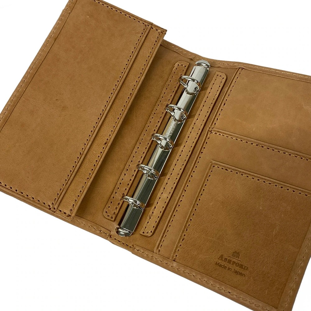 ASHFORD - Light Brown Leather Agenda
