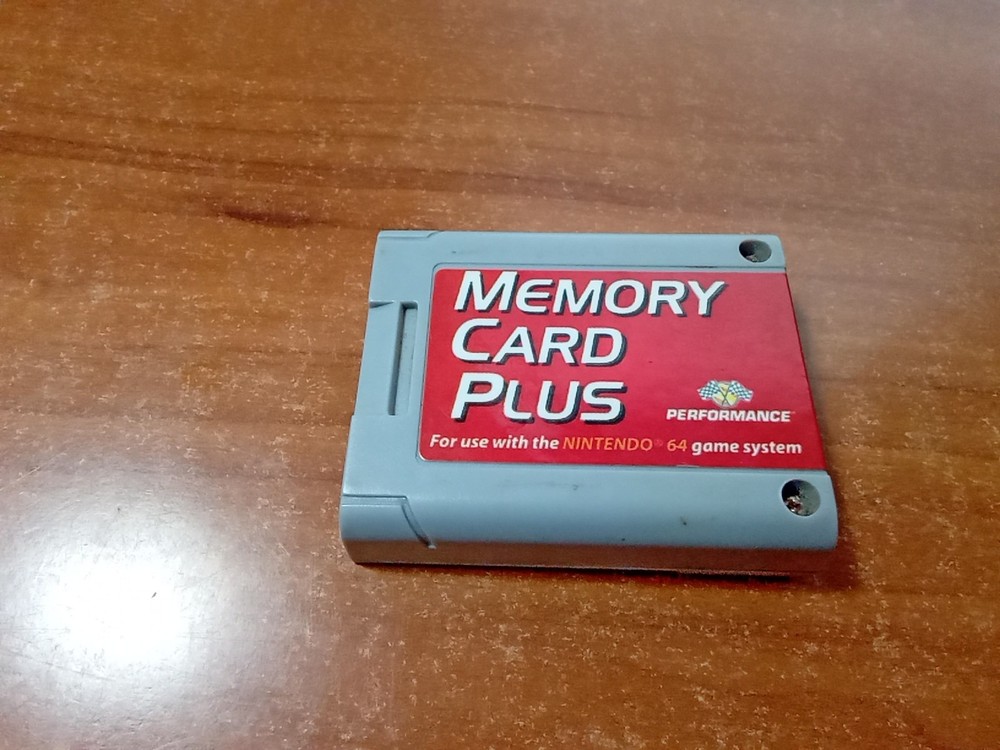 Performance Memory Card Plus Nintendo 64 N64 P-375W *TESTED*