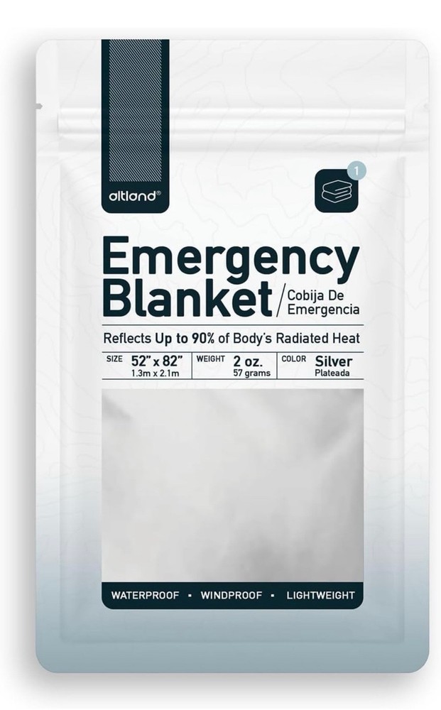 6 Pack of Emergency Blankets