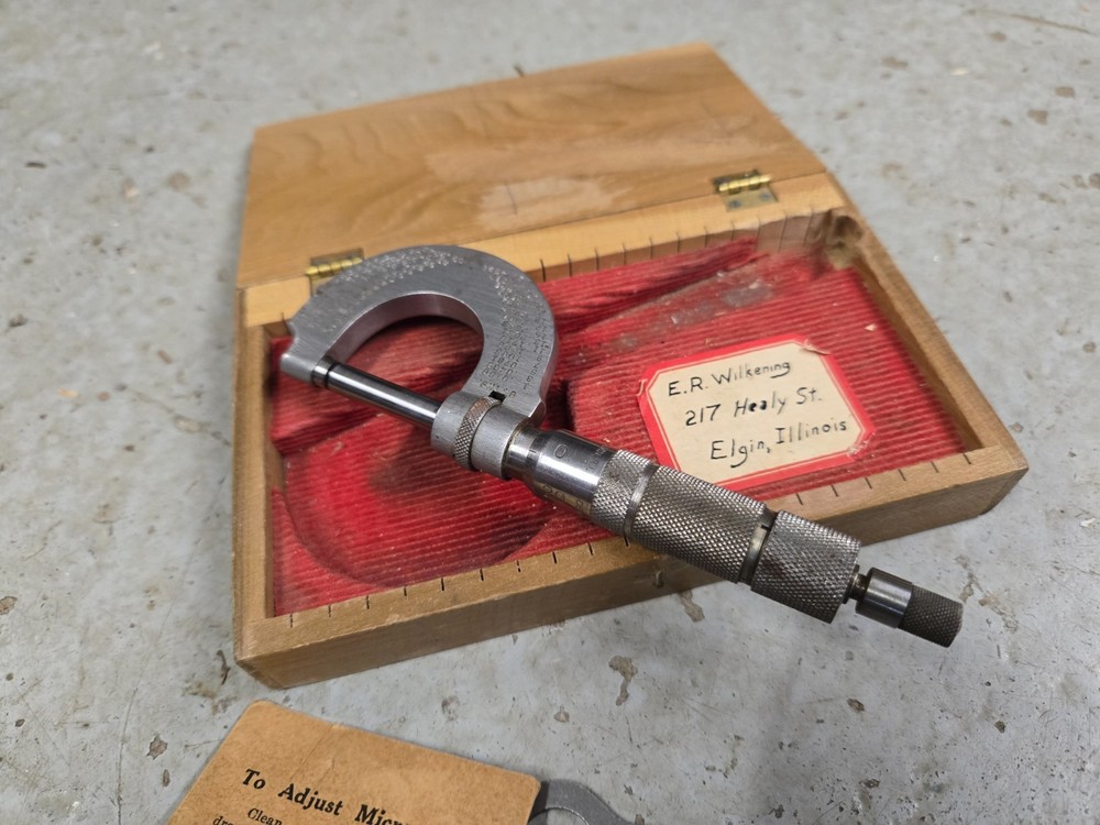 Vintage Central Tool Co. Micrometer machinist tools