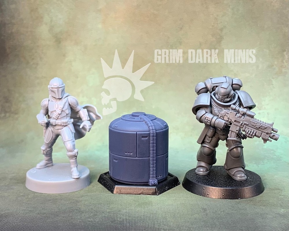 Battletech CGL Scale Terrain - Small Storage Tank