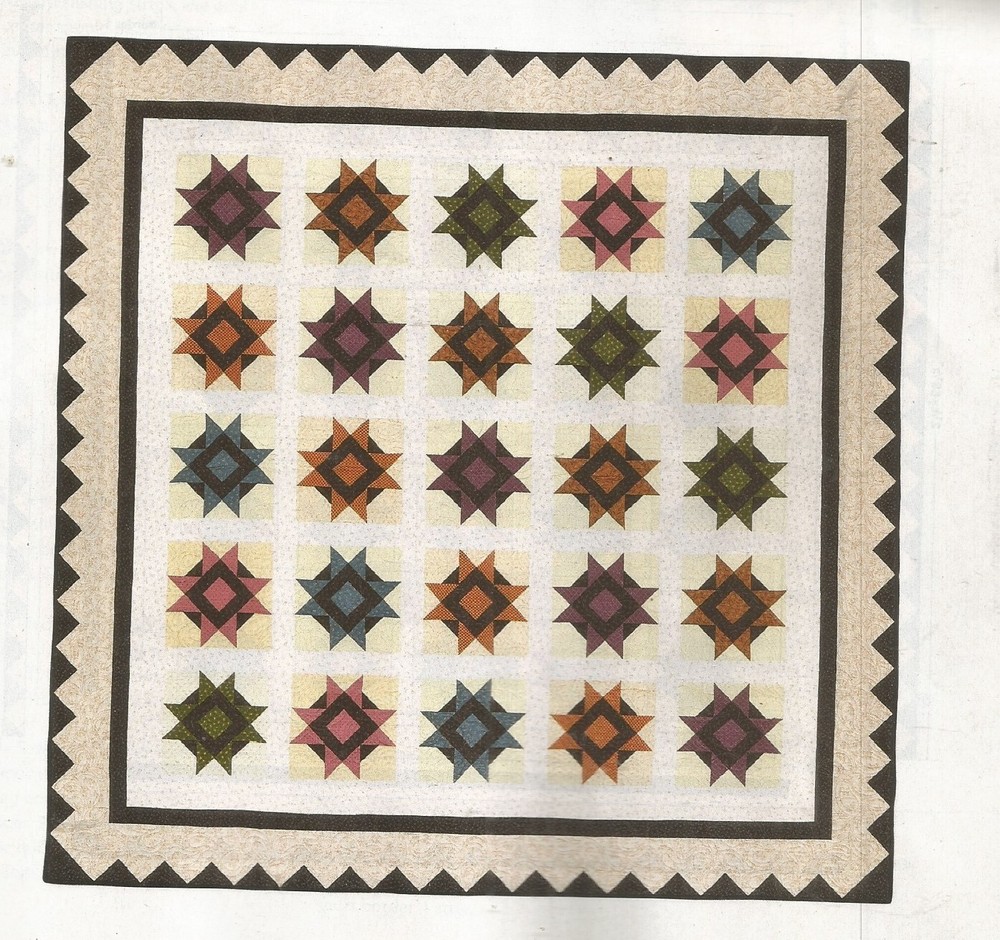 A0378 STAR STUDY QUILT PATTERN/INSTRUCTIONS
