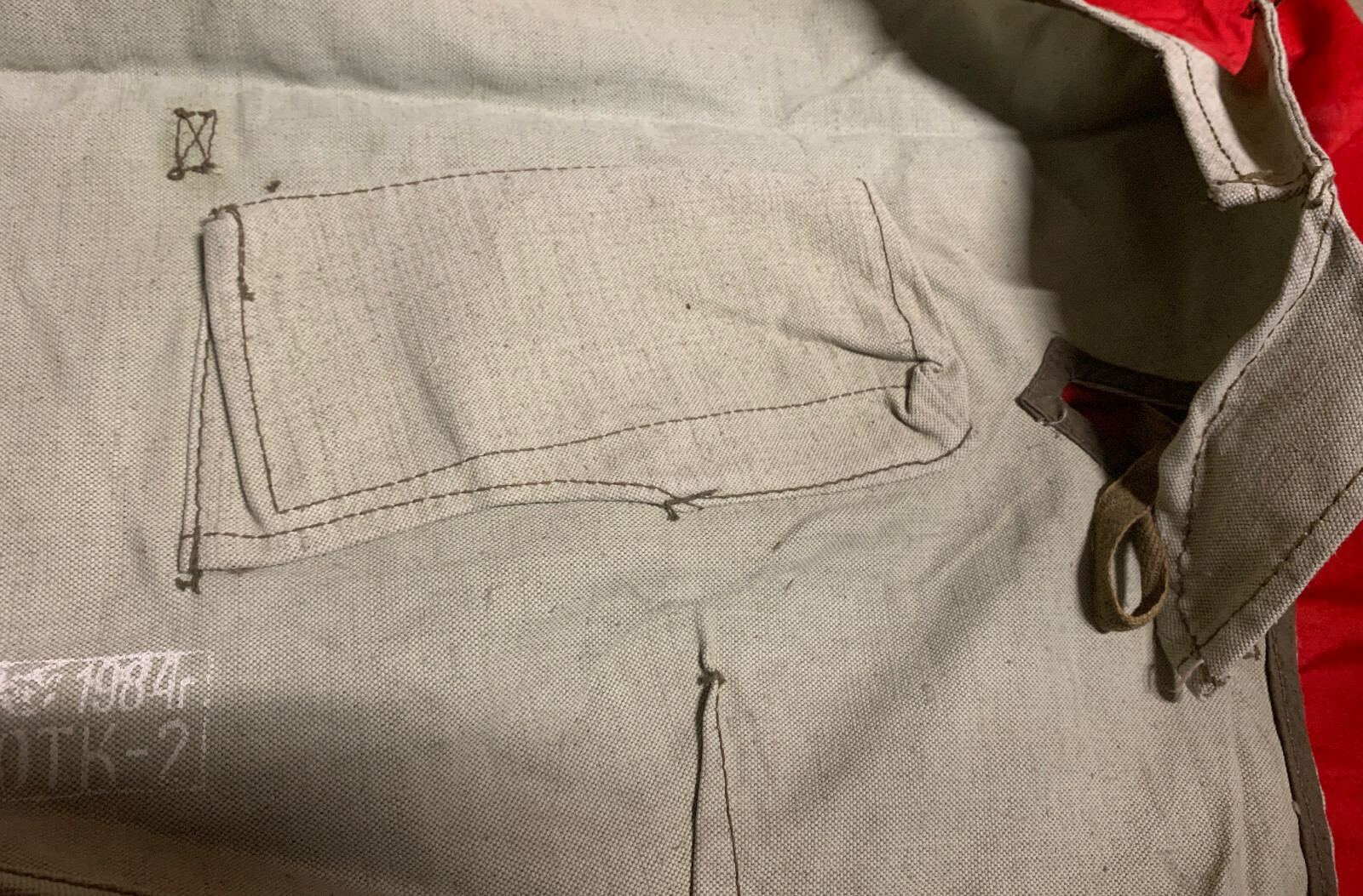 Authentic Russian 41" Drop Case for classic sporting/hunting. Unissued.