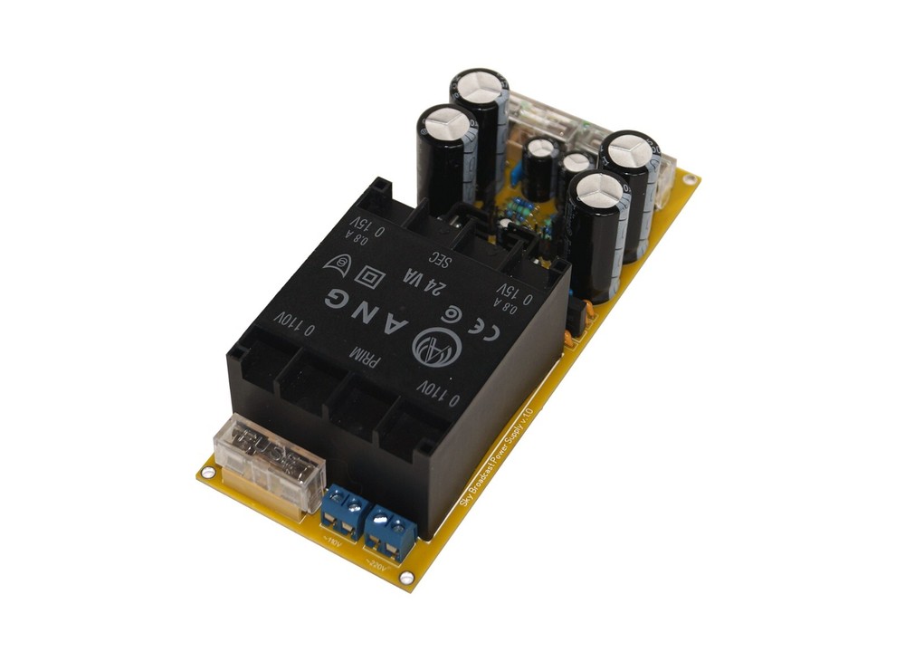 Dual and Single Output Adjustable Linear Power Supply +/- 5, 9, 12, 15 V @ 500mA