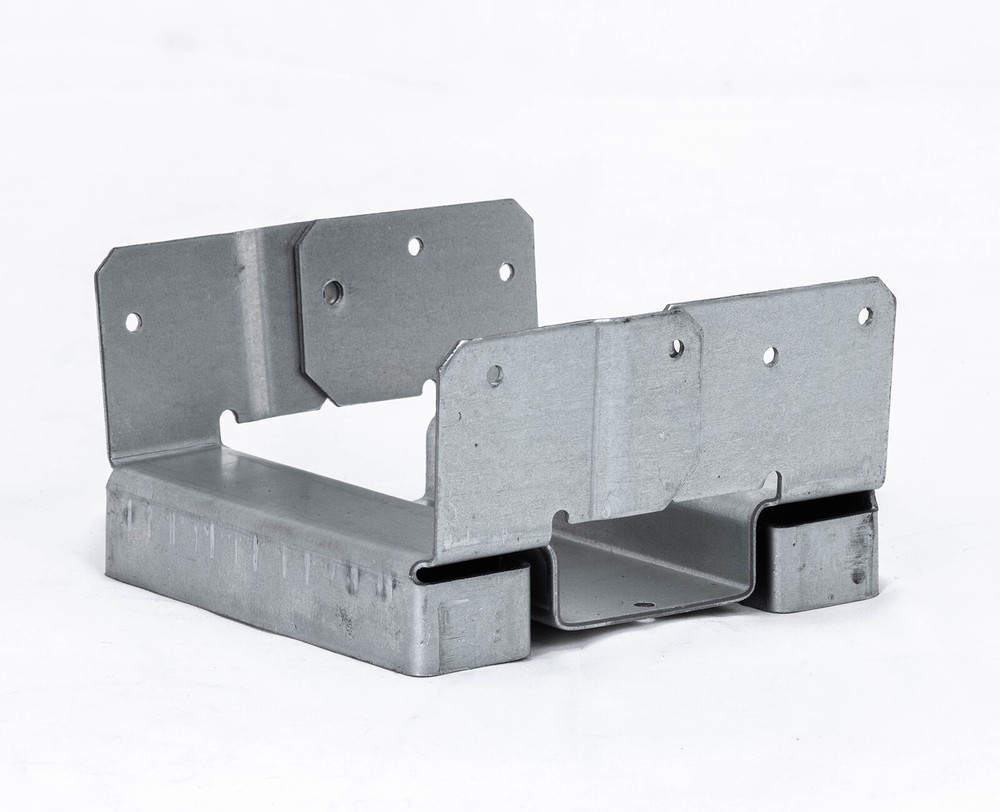 10Pcs 6x6 Concrete Deck Post Anchor Base Adjustable Metal Post Bracket Post Base