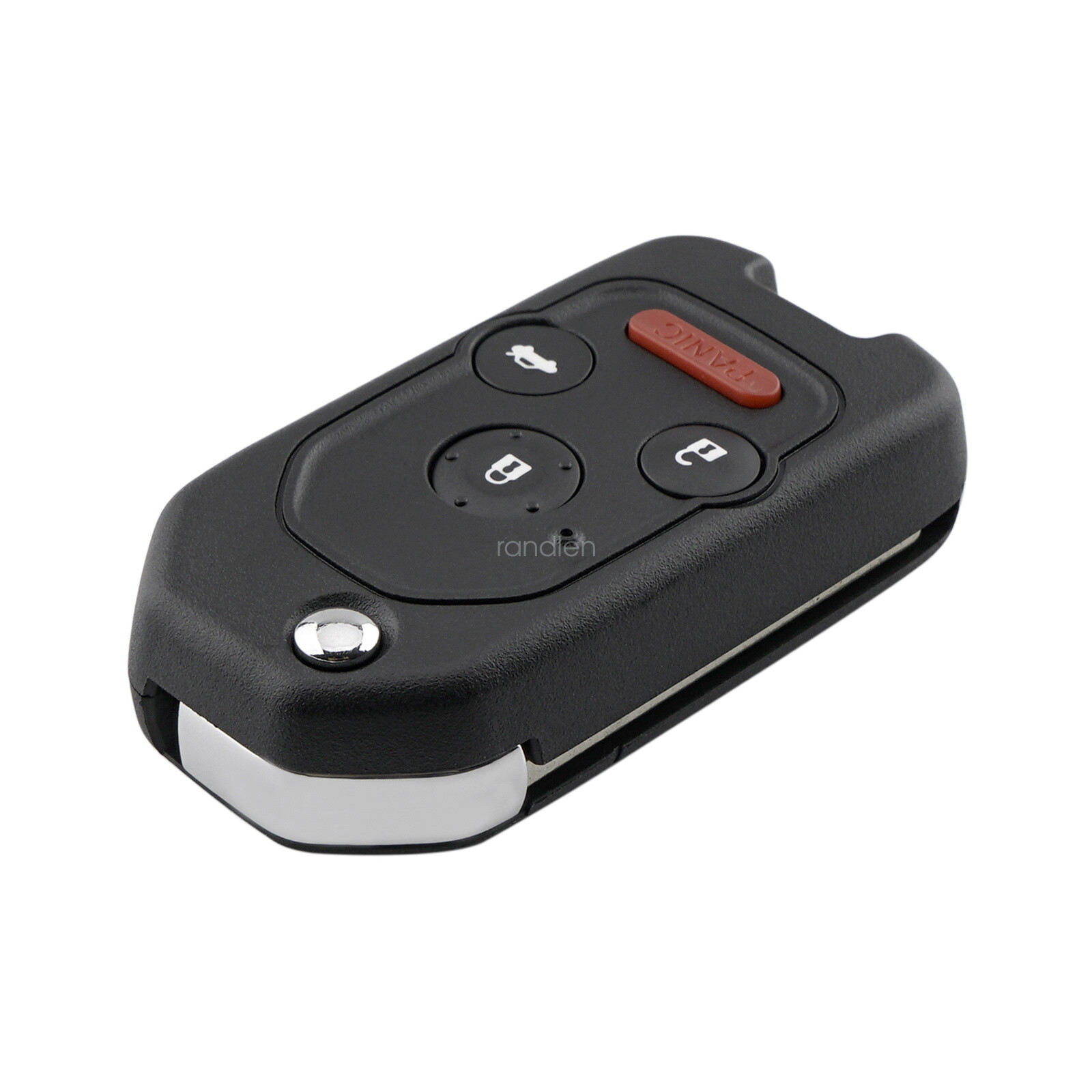 2 4B Flip Key Case Upgrade for Honda Accord Civic CRV 2006-2013 Remote Fob Shell