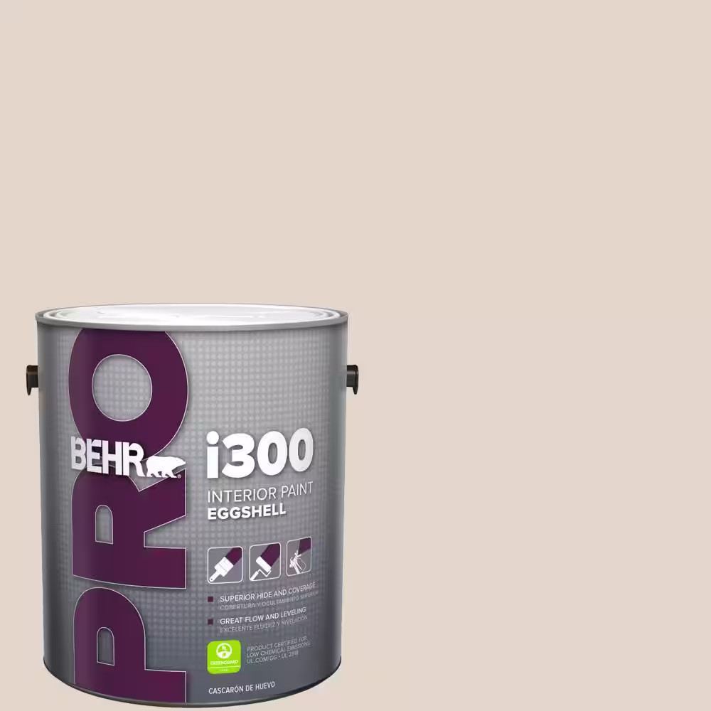 1 Gal. #PPU2-05 Sheer Scarf Eggshell Interior Paint