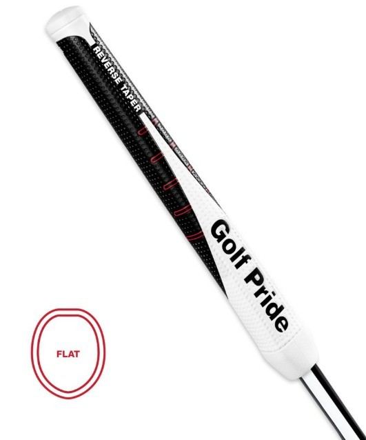 Golf Pride Reverse Taper Flat Putter Grip - Small