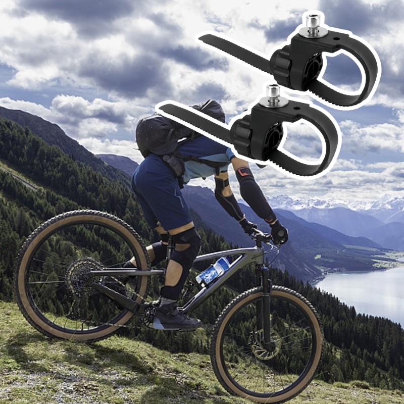 Regulable Mudguard Brackets For Mountain Bikes Durability Plastic Simple Install