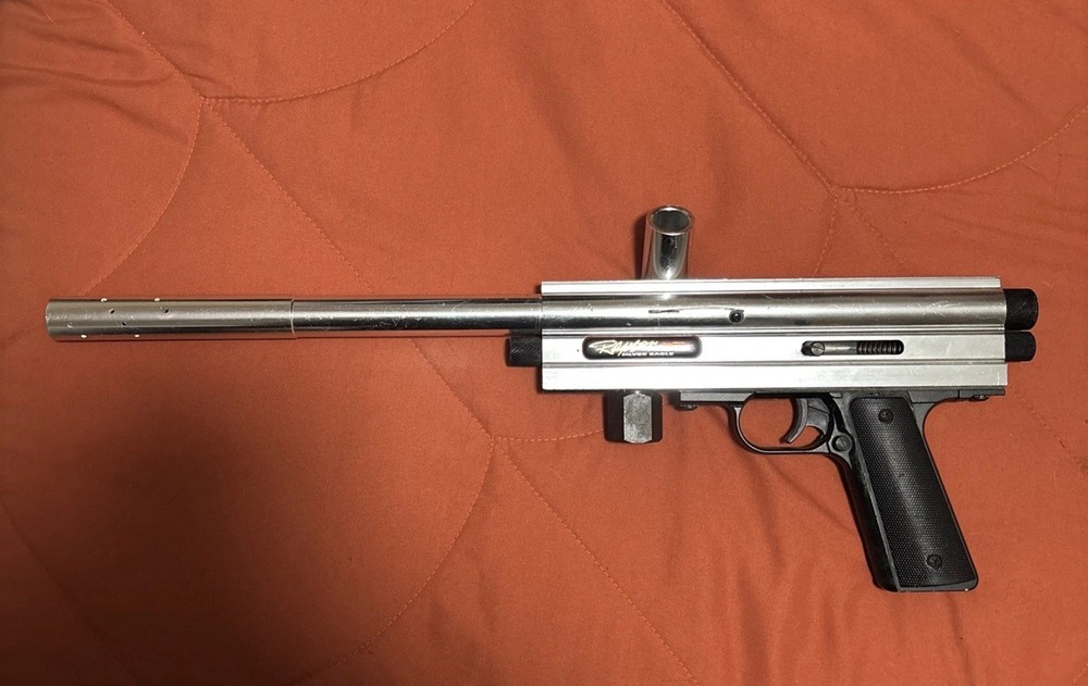 RAPTOR SILVER EAGLE paintball gun used
