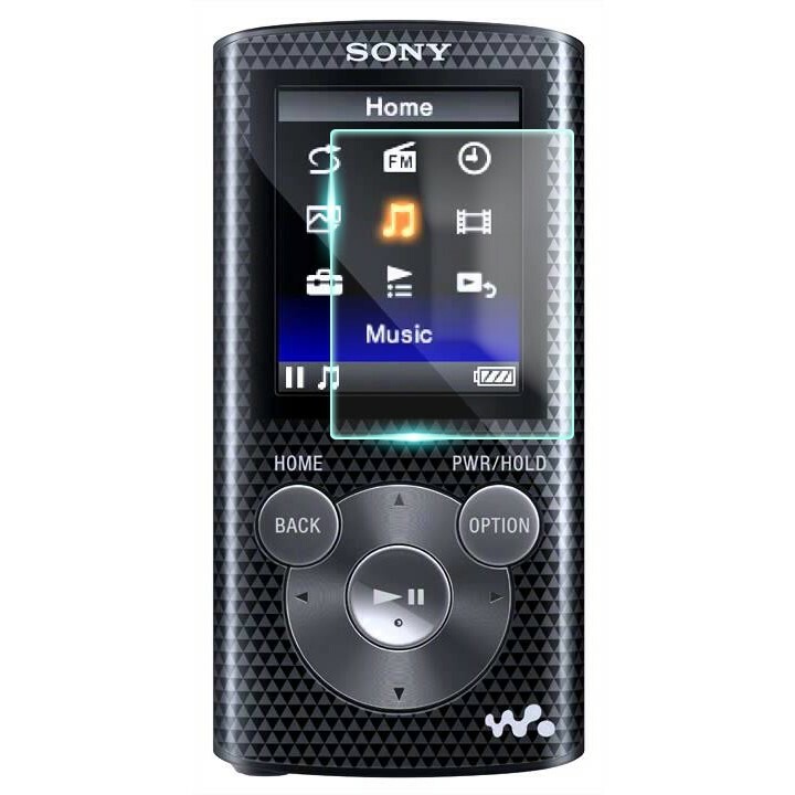 Crystal Clear Screen Protector for Sony Walkman NWZ-E385 MP3