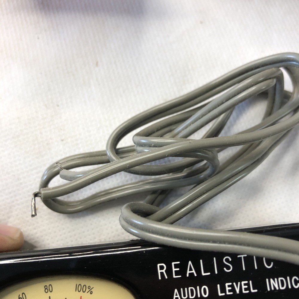 NOS realistic audio level indicator tk-30vu