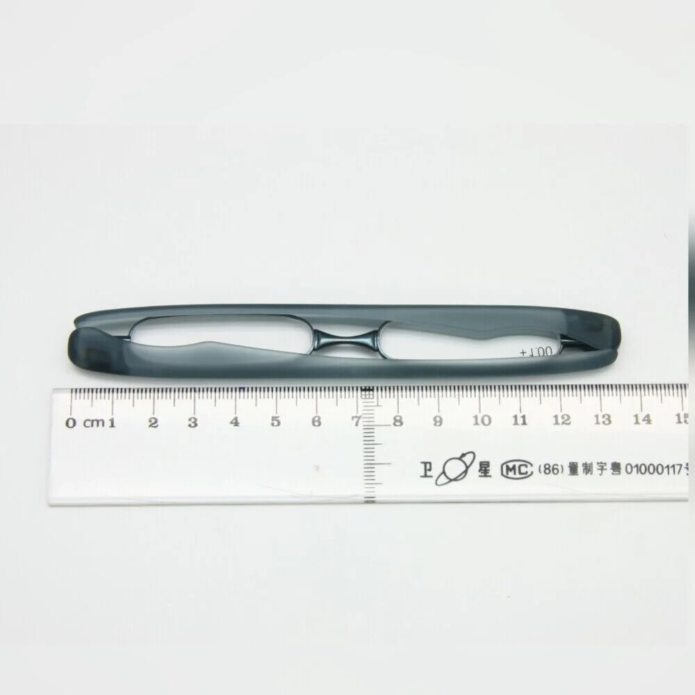 3 Pack Slim Mini Reading Glasses Pocket Retro Reader with Case Portable