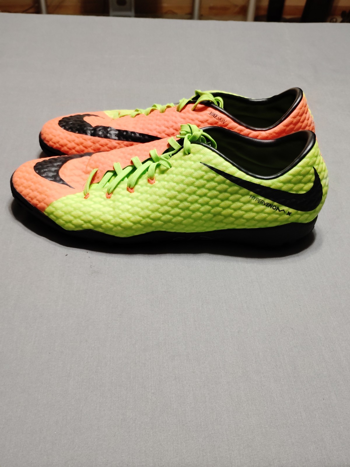 Nike Skin Men 13 Hypervenom Phelon III-X Indoor Soccer Turf Shoes 852562-308
