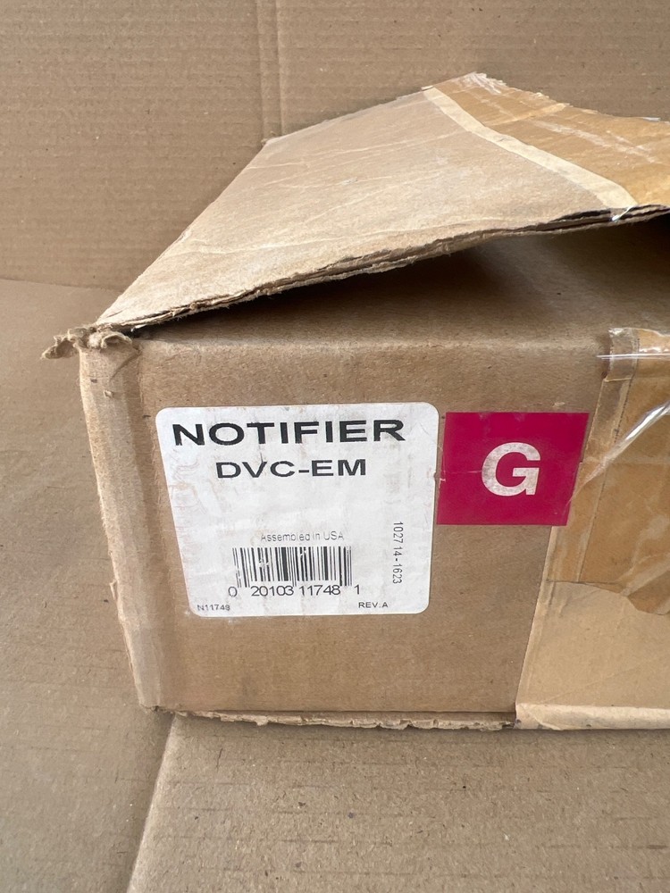 NOTIFIER DVC-EM DIGITAL VOICE COMMAND AUDIO EXTENDED MEMORY