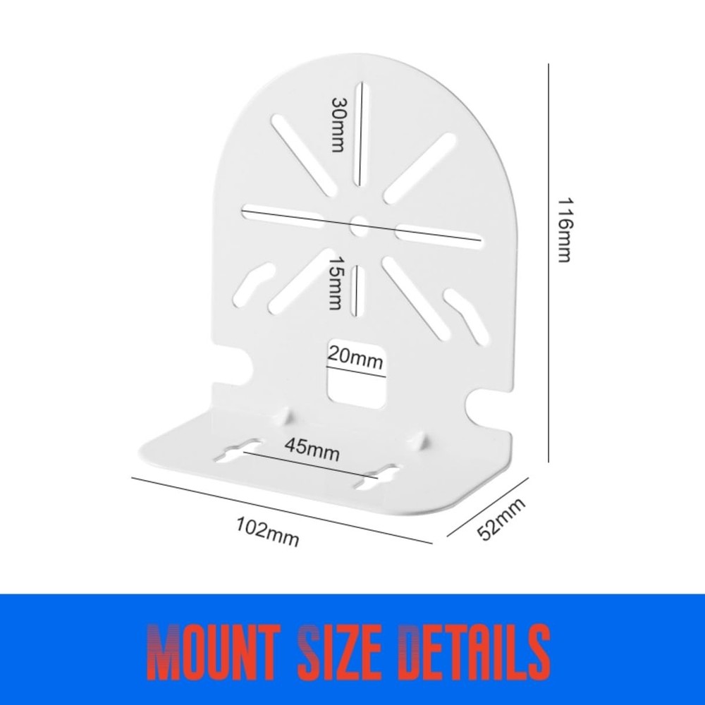 CTXSumTec L Type Dome Security Camera Wall Mounting Bracket,Universal Wall...