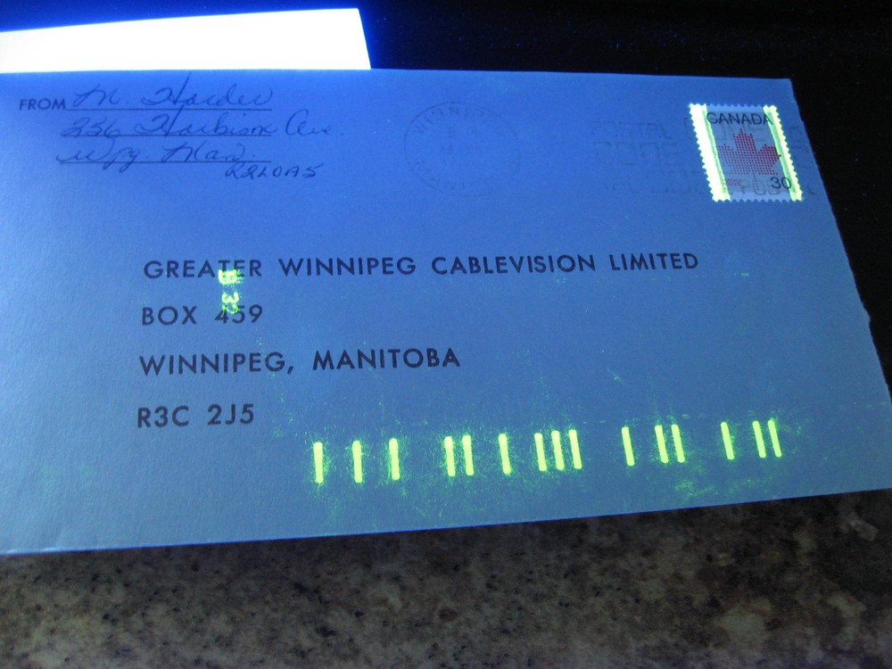 CANADA Sc 923 30c leaf double? tag error on cover!