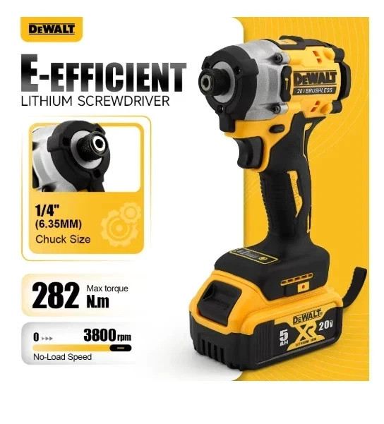 Dewalt DCF860 Wireless Brushless Screwdriver 20V Lightweight only tool