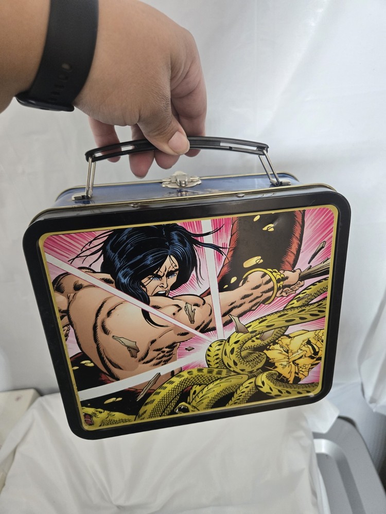 Conan Lunchbox Barry Windsor-Smith Robert E. Howard New Lunch Box PLASTIC WRIPPE
