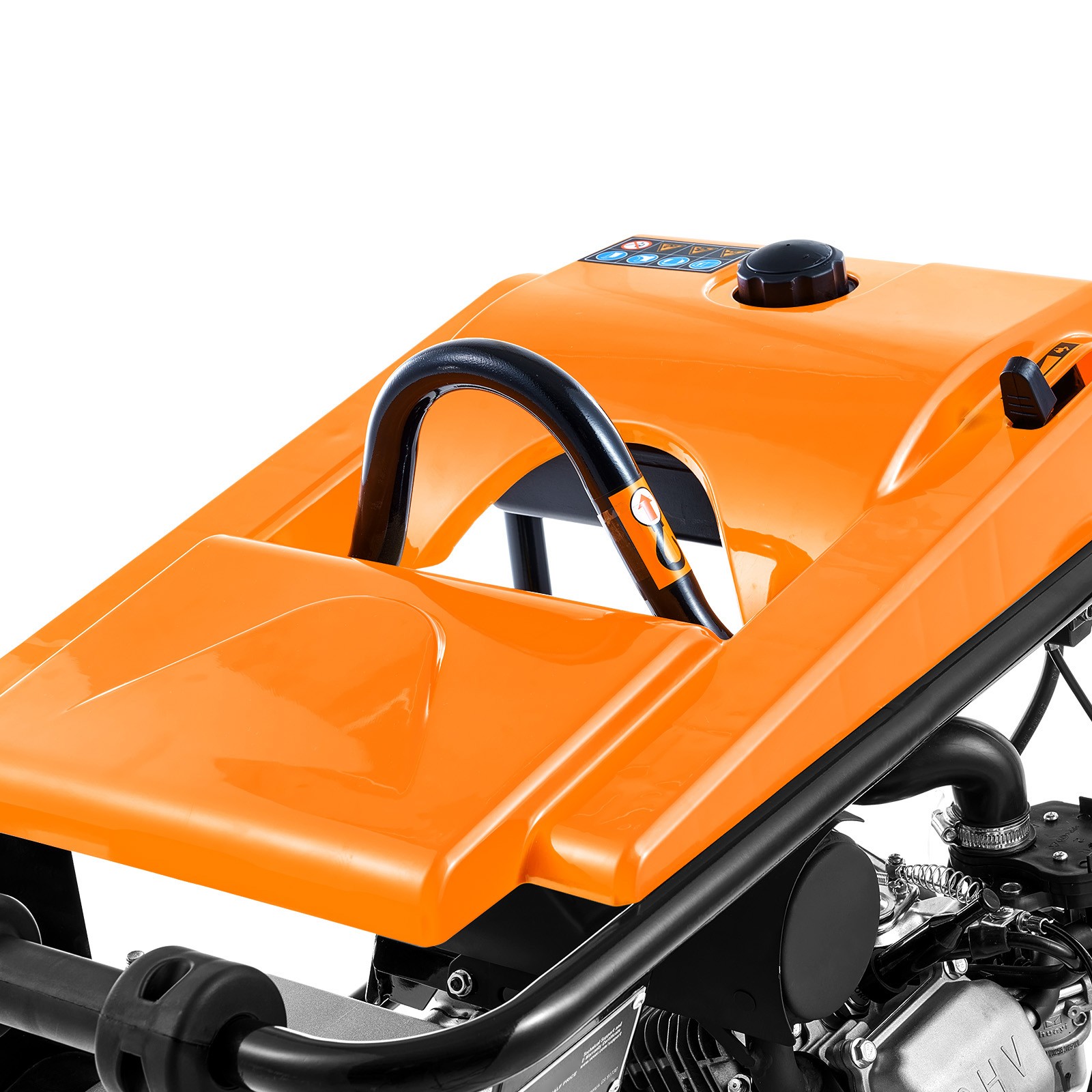 Uimoso 6.5 HP 196 cc Gas Powered Jumping Jack Tamper Rammer Soil Compactor