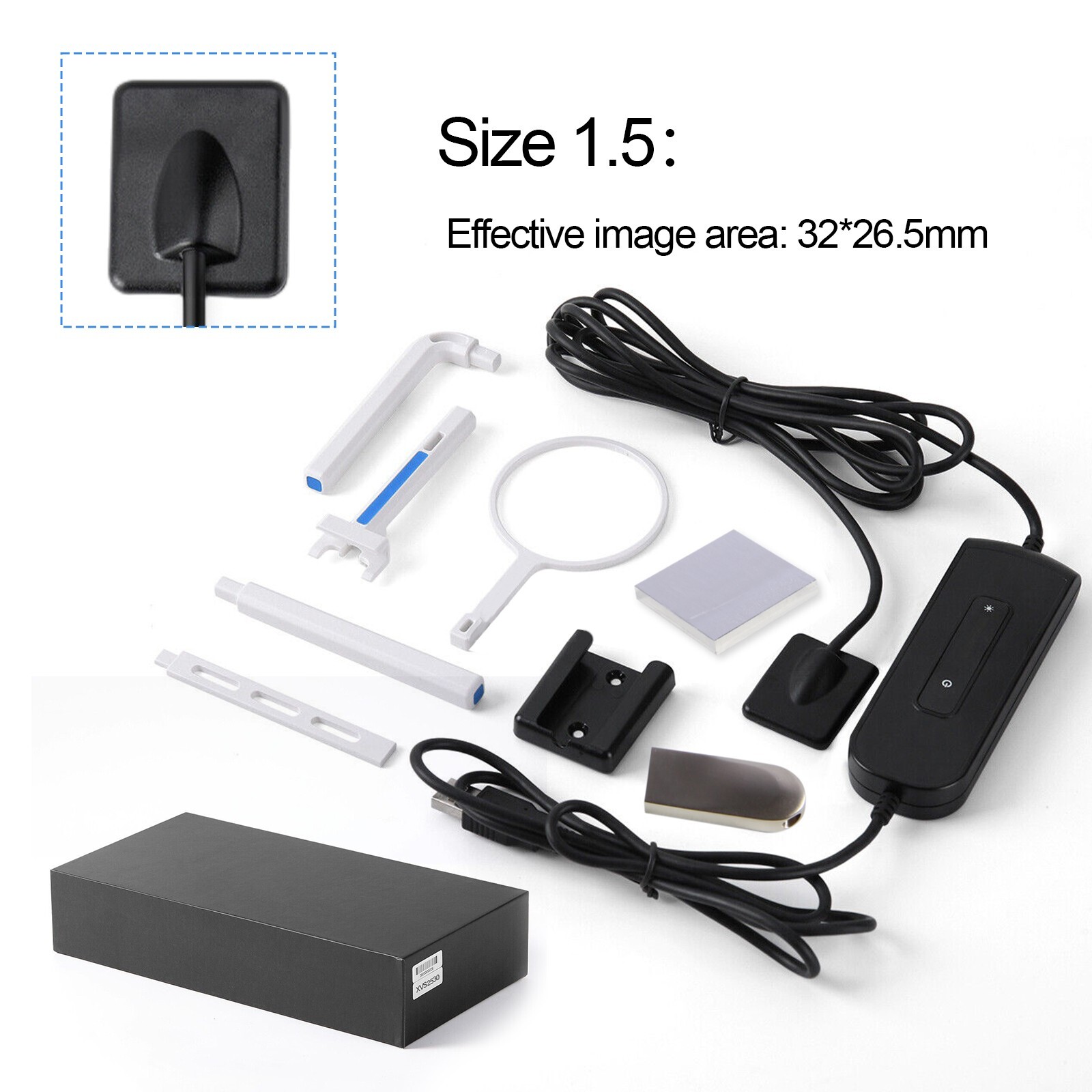 Woodpecke Style Dental X Ray Digital Radio Graphic RVG Sensor Size 1.5 Holder