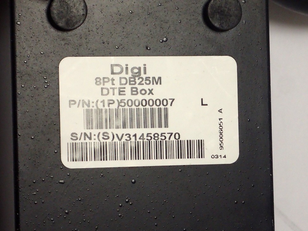 DIGI 8Pt DB25M DTE BOX 50000007