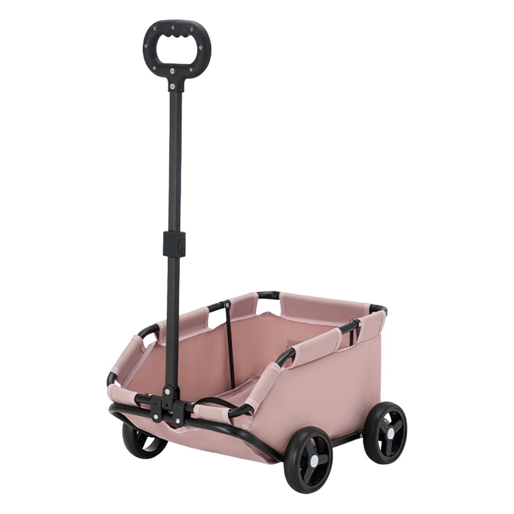 Safe Design Pet Stroller Anti Nail Catch 360 Rotating Pull Rod Compact Foldable