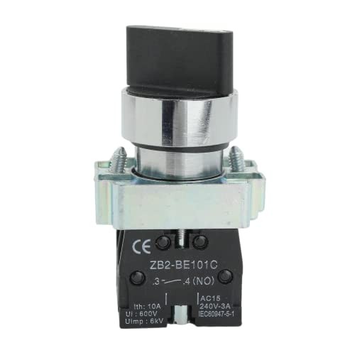 3 Position Maintained Selector Rotary Switch - Waterproof Self 4 Pack (NO/NO)