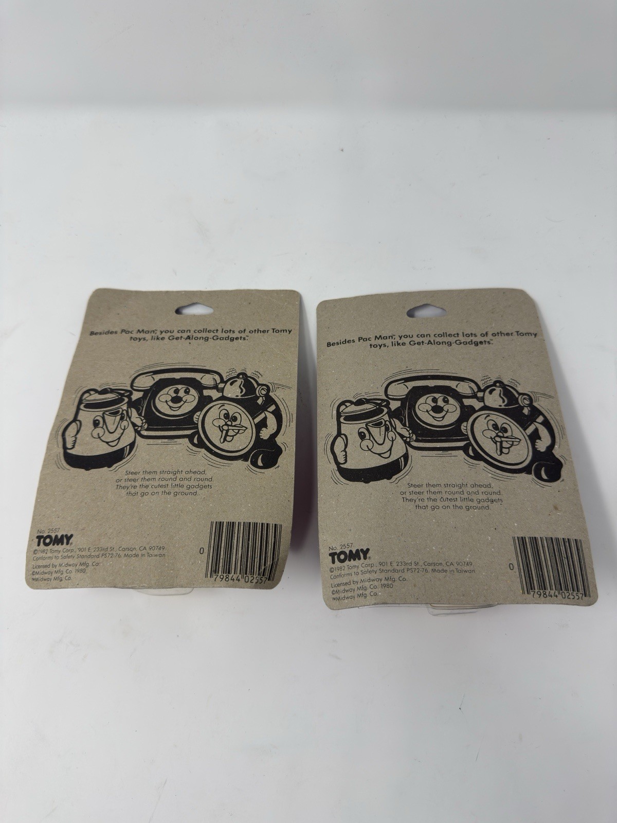 Vintage Pac Man New in Package Wind-up Toy 1982 Tomy Corp. Damaged Box