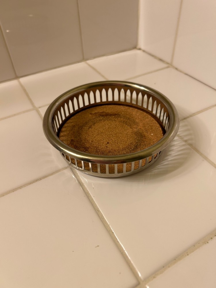 Vintage Silver Plated Wine Bottle Coaster