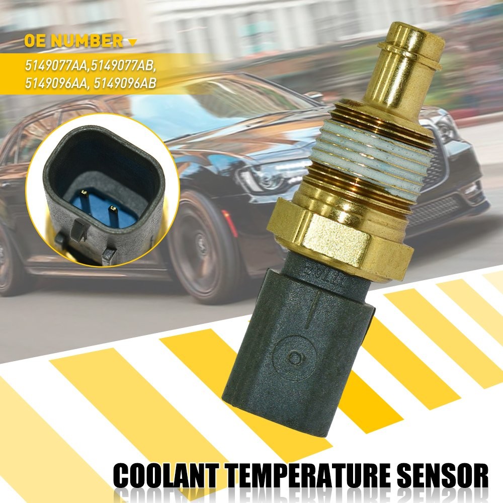 Engine Coolant Temperature Sensor Water Temp Switch For Chrysler Dodge Jeep New