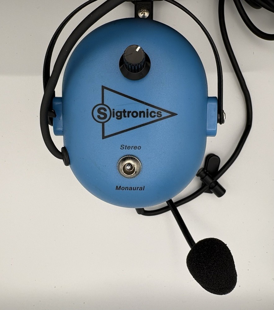 Sigtronics S-58S Stereo Aviation Headset