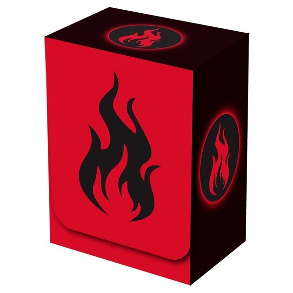 Deck Box - Absolute Iconic Fire - Legion Premium Supplies Deck Boxes